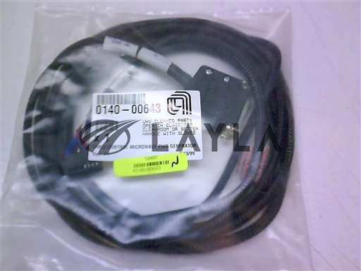 0140-00643//CABLE CONTROL MICROWAVE PWR GENERATOR/Applied Materials/_01