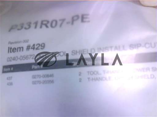 0240-05672//KIT, TOOL, SHIELD INSTALL SIP-CU/Applied Materials/_01