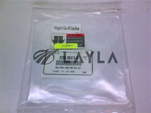 0200-09474//RING,COVER, 150MM, POLY/XTAL, FLAT/Applied Materials/_01