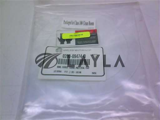 0200-09474//RING,COVER, 150MM, POLY/XTAL, FLAT/Applied Materials/_01