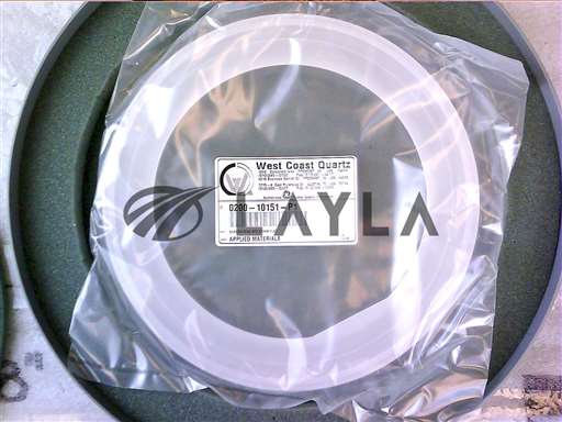 0200-10151//SHADOW RING, QUARTZ, 200MM, FLAT (1S)GEC/Applied Materials/_01