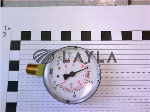 3310-01057//GAUGE PRESS 30-0-30 STEM 1/4" MPT/Applied Materials/_01