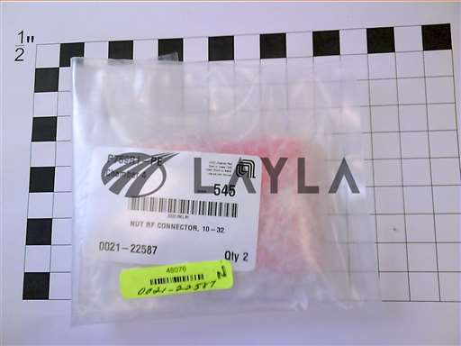 0021-22587//NUT RF CONNECTOR, 10-32/Applied Materials/_01