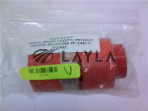 3420-01067//INSUL BKHD FEEDTHROUGH 1/4VCR SILICONE/Applied Materials/_01