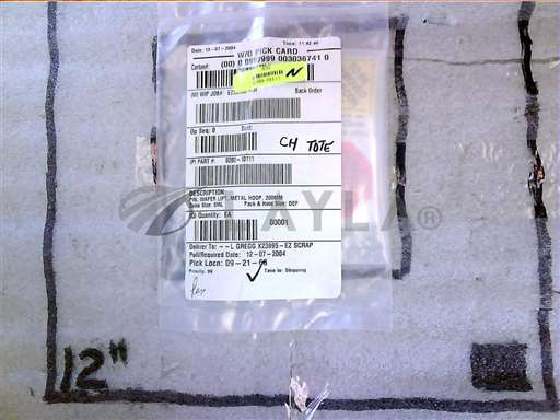 0200-10111//PIN, WAFER LIFT, METAL HOOP, 200MM PLASM/Applied Materials/_01