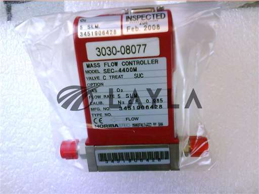 3030-08077//MFC4400 5SLM O2 1/4VCR MTL NC 9P-D 1.5RA/Applied Materials/_01