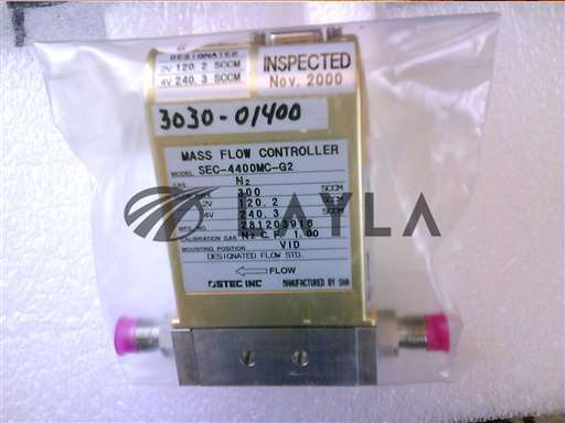 3030-01400//MFC   300SCCM N2 DESIG-STD STEC SPEC 019/Applied Materials/_01