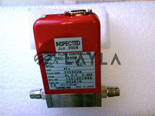 3030-02714//MFC 7440 200SCCM SF6 1/4VCR MTL N/C 9P/Applied Materials/_01