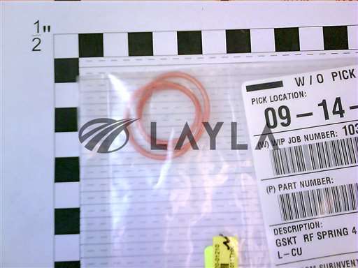 3320-01210//GSKT RF SPRING 4.017ID .011THK BRYL-CU/Applied Materials/_01
