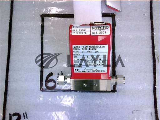 3030-01850//MFC   300 SCCM SIH4 1/4VCR MTL N/C (STEC/Applied Materials/_01