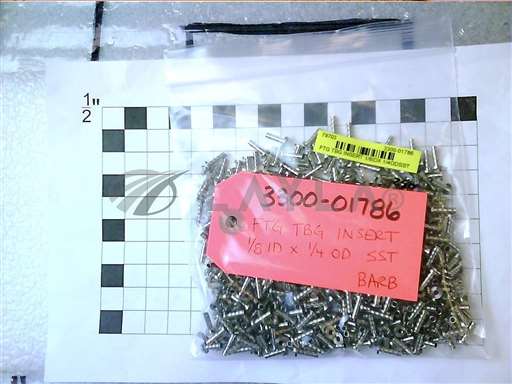 3300-01786//FTG TBG INSERT 1/8IDX 1/4ODSST BARB/Applied Materials/_01