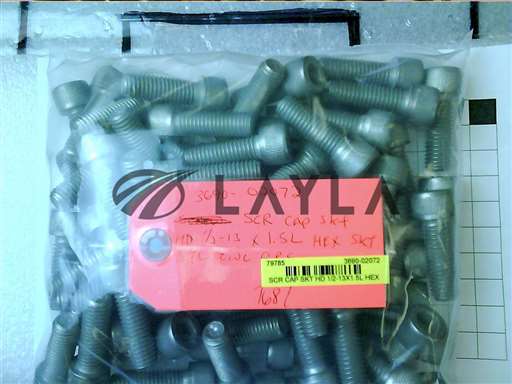 3690-02072//SCR CAP SKT HD 1/2-13X1.5L HEX SKT STL/Applied Materials/_01