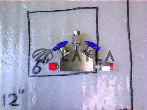 3870-02312//VALVE V-BLOCK MNL DIAPH 3WAY 1/4VCR-M/F//Applied Materials/_01