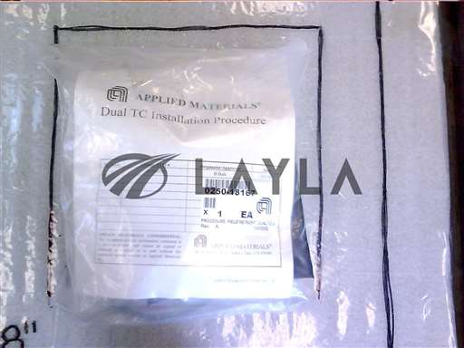 0240-18317//KIT, FIELD RETROFIT, DUAL TC, ULTIMA/Applied Materials/_01