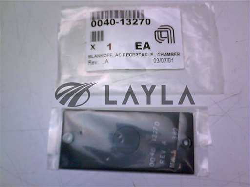 0040-13270//BLANKOFF, AC RECEPTACLE , CHAMBER FAC AC/Applied Materials/_01