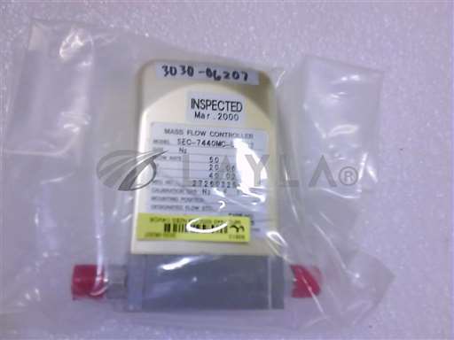 3030-06207//MFC 7440 50SCCM N2$S 1/4VCR MTL NC 9P-/Applied Materials/_01