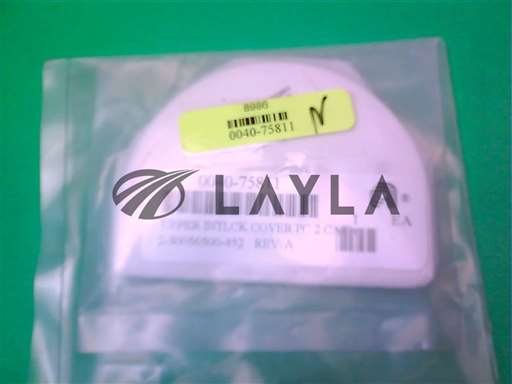 0040-75811//UPPER INTLCK COVER PC 2 CATH INTLK/Applied Materials/_01