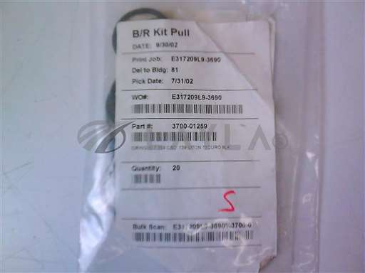 3700-01259//O RING ID 1.359 X .139 CSD/Applied Materials/_01