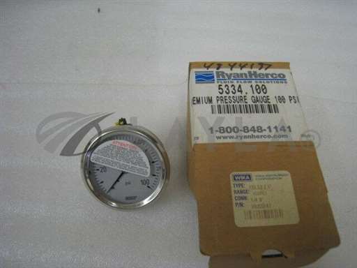 -/-/Pressure gauge Ryan Herco 100 psi 5334.100 233.53 2.5"//_01