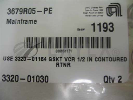 3320-01030/-/2 AMAT 3320-01030VCR gasket 50-8V-NI-R VCR1/2 In Contoured Retainer 405788/AMAT/_01