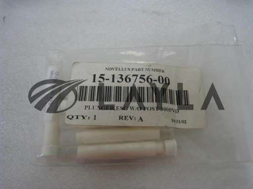 15-136756-00/-/6 NEW Novellus 15-136756-00, 300 PVD plunger ESC, W/O post, Ceramic/Novellus/-_01