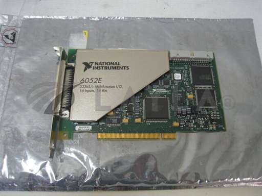 -/-/National instruments 6052E Multifunction 16 channel 16 bit I/O PCI card 185489D//_01