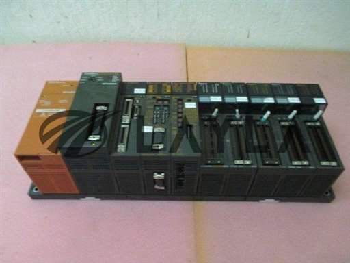 -/-/Mitsubishi Q2ASHCPU PLC Module w A1SX42 Input A1SY42 Output A1S68DAV Converter//_01