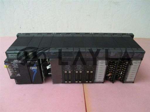 -/-/State Logic CPU IC693CSE340F PLC, GE Fanuc Series 90-30, AD693CMM301A Com Module/-/-_01