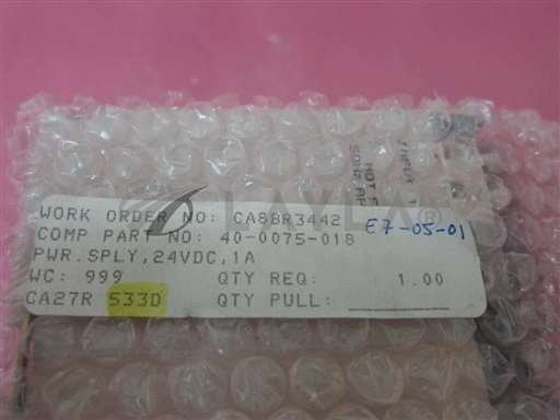 787-805/-/WAGO 787-805 Power Supply 24V 1A 40-0075-018 401332/Wago/_01