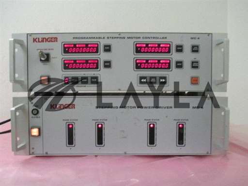 MD4, MC4/-/Klinger MD4 Stepping Motor Power Driver and MC4 Programmable Controller, 413353/Klinger Scientific/-_01