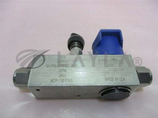 8A-PR8-EPRT-SS-2822/Valve/Parker 8A-PR8-EPRT-SS-2822, QC2 Supply, 28TM, 3ADJ, MOP-150 PSIG, Valve. 415743/Parker/_01
