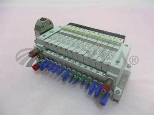 10-VQ1101Y-5/Station Pneumatic Manifold Assembly/SMC 10-VQ1101Y-5, 12 Station Pneumatic Manifold Assembly. 416319/SMC/_01