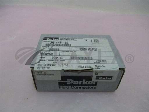 3/8 HHP-SS/Hollow Hex Plug Adapters/10 Parker 3/8 HHP-SS, 01HP-6C, Hollow Hex Plug Adapters. 416506/Parkers/_01