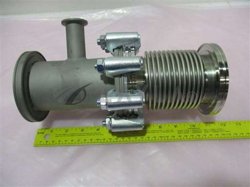 n/a/Vacuum Flange/Vacuum Flange w/ KF16 Connection and ISO Bellows Flange for Vacuum Pump, 420911/n/a/_01