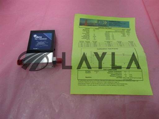 FC-7800CD/-/Aera FC-7800CD Mass Flow Controller MFC, SiH4, 1 SLM, 421450/Aera/-_01