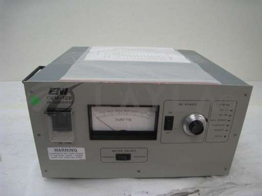 12B-01//ENI OEM12B-01 RF generator, tested, with calibration sheet, 322629/ENI/_01