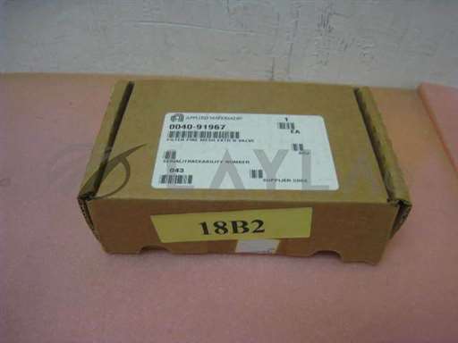 0040-91967/-/NEW AMAT 0040-91967 FILTER FINE MESH EXTR N VALVE/AMAT/_01