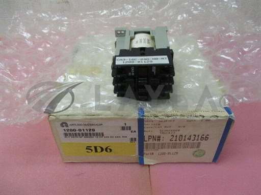 1200-01129/-/AMAT 1200-01129 RLY CNTR 3P 460VAC 10 HP 24V DC Coil RIN, Relay Center/AMAT/_01