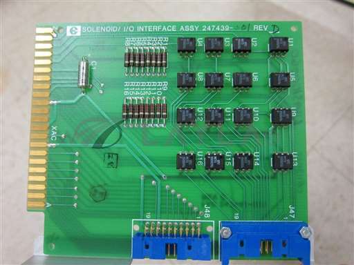 247439-001/-/Electroglas Horizon 4085X Solenoid interface assy 247439-001 Rev D/Electroglas/_01