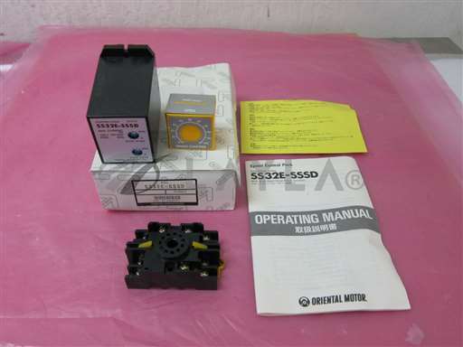 SS32E-SSSD, PAVR-20KY/-/Oriental Motor Speed Control Pack SS32E-SSSD, PAVR-20KY, Omron 11PFA 401327/Oriental Motor/_01
