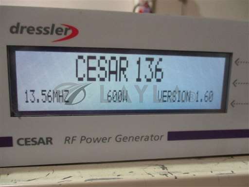 Cesar 136/RF Generator/Dressler RF Generator, Cesar 136, 287-230 V, 6.3 A, 600 W, 13.56 MHz, 416473/Dressler/_01