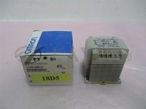 1140-50015/Power Supply/AMAT 1140-50015 (AMJ) Power Supply, 24VDC, 2.1A, 30W, Omron S82K-05024, 418014/Ebara/_01