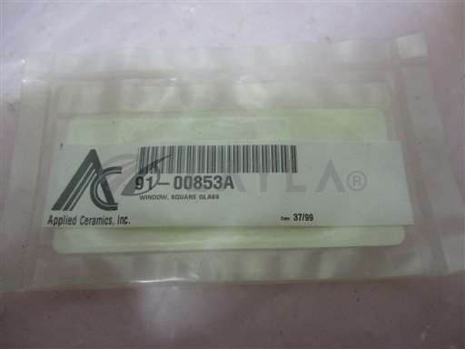 91-00853/Window, Square Glass/Applied Ceramics 91-00853 Window, Square Glass, 420386/Applied Ceramics/_01