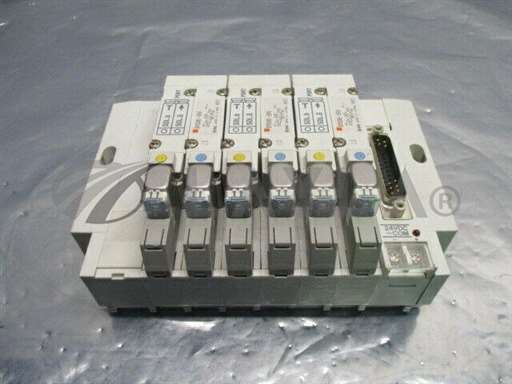 SY5245-5FU/Solenoid Valve Assembly/SMC SY5245-5FU Solenoid Valve Assembly, Dual Body Style, 0.1~0.7MPa, 100056/SMC/_01