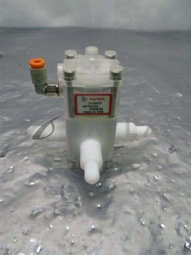 HPV3-F44//Furon HPV3-F44, 3 Way Pneumatic, HPV Valve, 1/4" Flare, 1/4" Orifice, 100745/Furon/_01