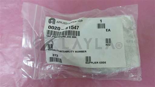 0020-81547//AMAT 0020-81547 Cap, Pressure, 200mm/AMAT/_01