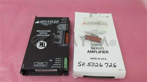 14486-0012//ADVANCED MOTION CONTROLS 14486-0012 BRUSHLESS SERVO AMPLIFIER 402781/Advanced Motion Controls/_01