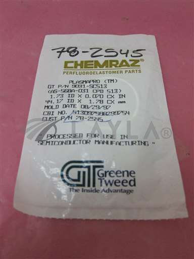 9031-SC513//Greene Tweed 9031-SC513, AS-568A, 44.17X1.78mm, Chemraz, O-ring, 402793/Greene Tweed/_01