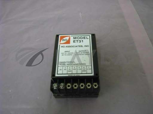ET 24//RO Associates ET 24 +/- 15VDC =/-200mA Power Supply/RO Associates/_01