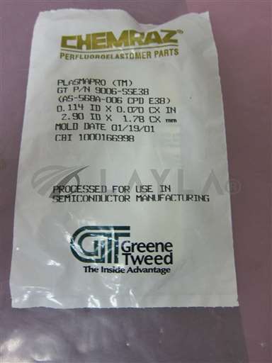 9006-SSE38//Greene Tweed 9006-SSE38, AS-568A-006, CPD E38, 2.90X1.78mm Oring, 406334/Greene Tweed/_01